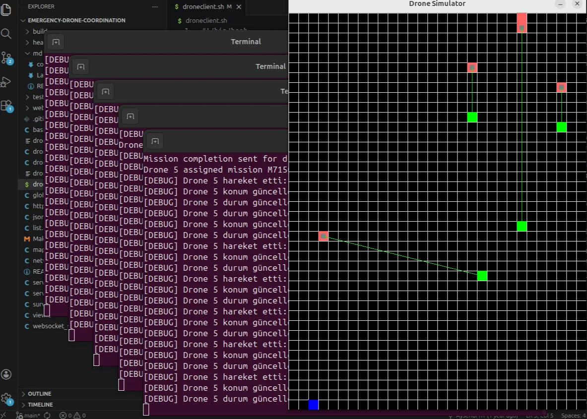 // five-drone concurrent mission execution 2